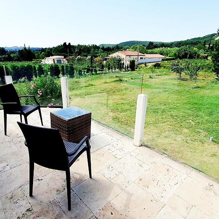 רושפור-דו-גאר Chambre Cosy Avec Terrasse Sur La Colline Boisee, Parking Prive, Jardin, Calme, Climatisation, 10 Mn Pont Du Gard Num7 מראה חיצוני תמונה
